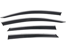 Load image into Gallery viewer, Window viors for 2013-2021 Infiniti QX60 chrome trim
